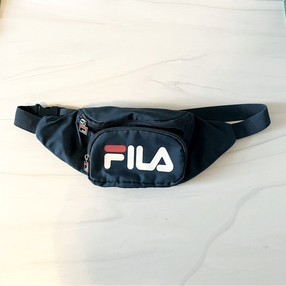 Fila Fanny Pack- Blue Nylon - Picture 1 of 4